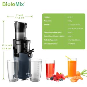 Kinotte Extracteur De Jus Pro 10