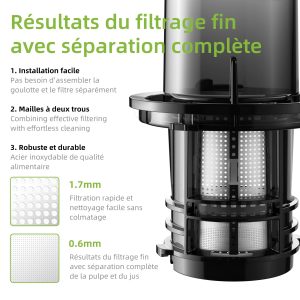 Kinotte Extracteur De Jus Pro 5