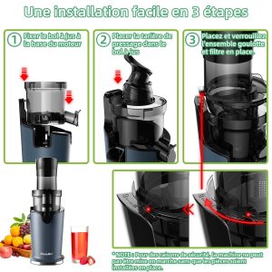 Kinotte Extracteur De Jus Pro 8