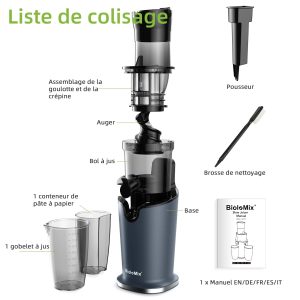 Kinotte Extracteur De Jus Pro 9